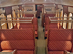 3rd class saloon in coach 48004 at the Llangollen Railway