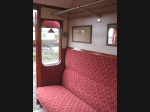 2nd class compartment in coach 43043 at the Great Central Railway