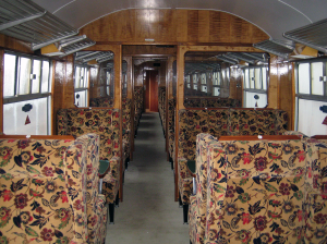 1st class saloon in coach 3148 (private location)
