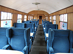 1st class saloon in coach 13236 at the Churnet Valley Railway