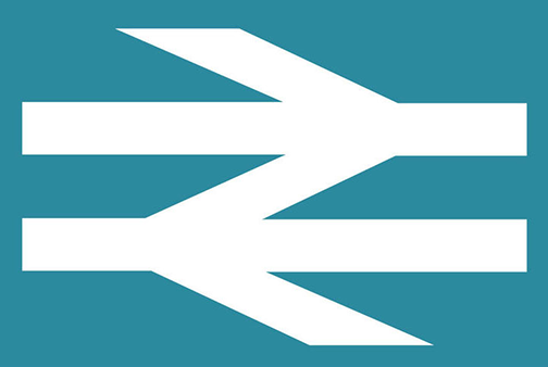British Rail Double Arrow logo.